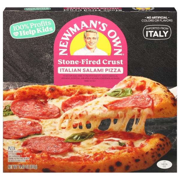 Newman's Own Pizza, StoneFired Crust, Italian Salami Publix Super