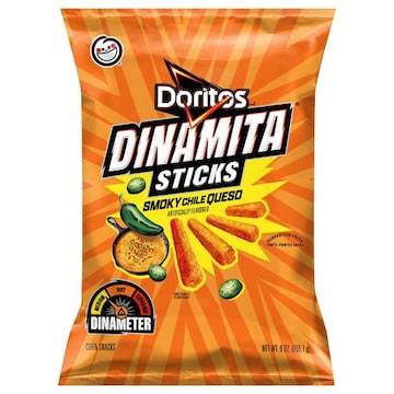Doritos Dinamita Sticks Corn Snacks, Smoky Chile Queso
