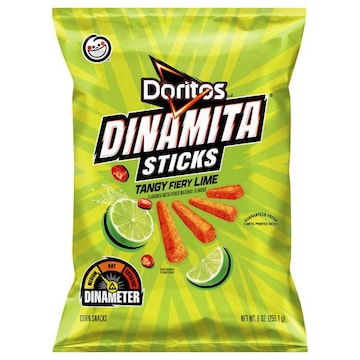 Doritos Dinamita Sticks, Tangy Fiery Lime, Medium