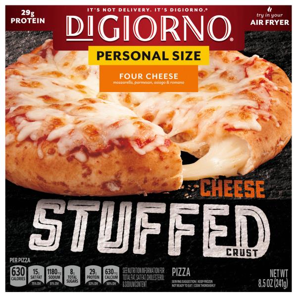 DiGiorno Pizza, Stuffed Crust, Four Cheese, Personal Size | Publix