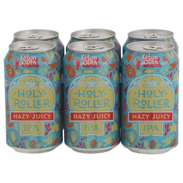 Urban South Brewery Holy Roller Beer, IPA, Hazy Juicy