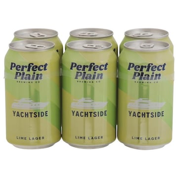 Perfect Plain Brewing Co Beer, Lime Lager, Yachtside