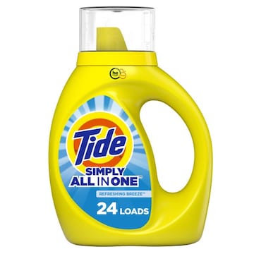 Tide Simply Liquid Laundry Detergent, Refreshing Breeze, 32 fl oz