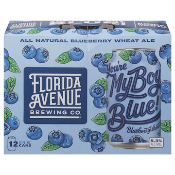 Florida Avenue Beer, Blueberry, Wheat Ale