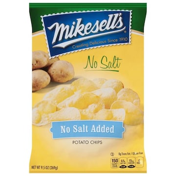 Mikesell's Potato Chips, No Salt Added