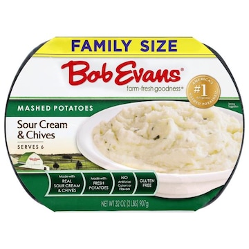 Bob Evans Sour Cream & Chives Mashed Potatoes Family Size