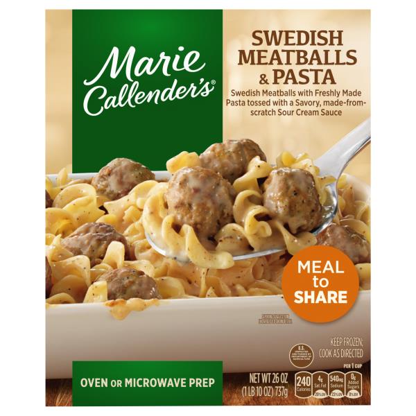 Marie Callender's Swedish Meatballs & Pasta | Publix Super Markets