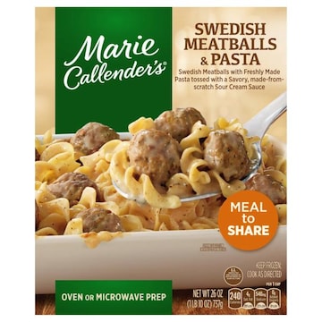Marie Callender's Swedish Meatballs & Pasta