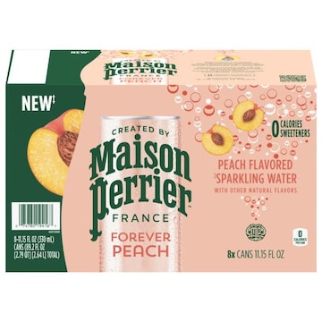 Maison Perrier Sparkling Water, Forever Peach