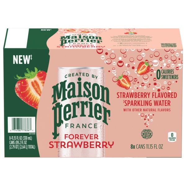 Maison Perrier Sparkling Water, Forever Strawberry Publix Super Markets