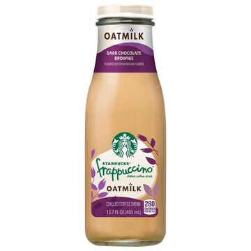 Starbucks Oatmilk Dark Chocolate Brownie Coffee Drink