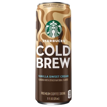 Starbucks Cold Brew Premium Vanilla Sweet Cream Coffee Drink