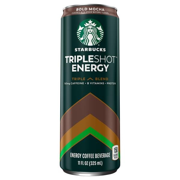 STARBUCKS TRIPLESHOT ENERGY COFFEE BEVERAGE, BOLD MOCHA, TRIPLE BLEND ...