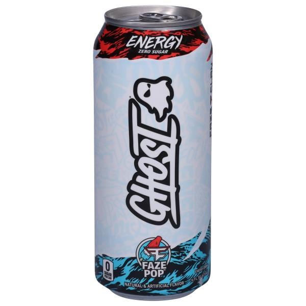 Ghost ENERGY DRINK, ZERO SUGAR, FAZE POP | Publix Super Markets