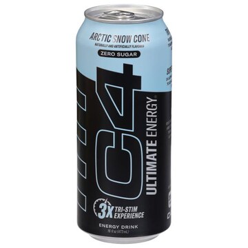 C4 Zero Sugar Arctic Snow Cone Energy Drink