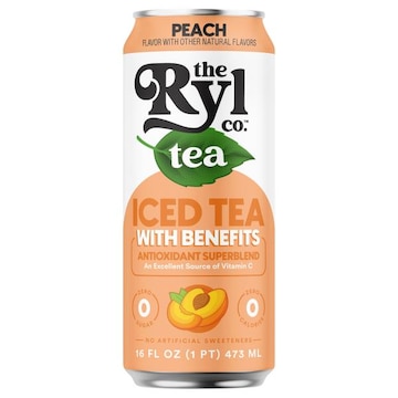 The Ryl Co. Iced Tea, with Benefis, Antioxidant Superblend, Peach