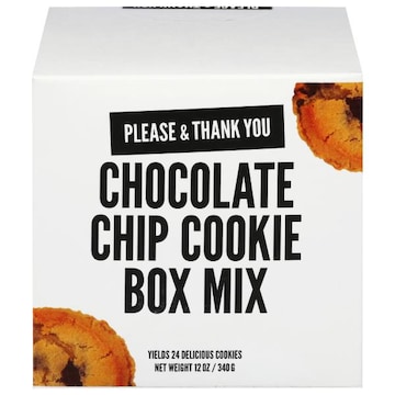 Please & Thank you Cookie Box Mix, Chocolate Chip