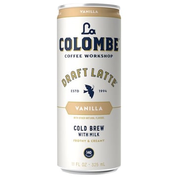 La Colombe Draft Latte Cold Brew Vanilla Coffee with Milk
