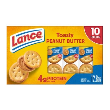 Lance® Toasty Peanut Butter Sandwich Crackers