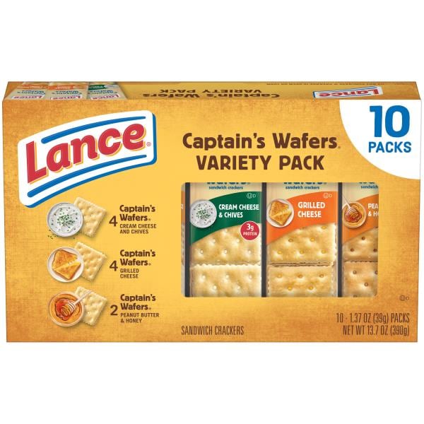 Lance® Captain's Wafers Assorted Sandwich Crackers | Publix Super