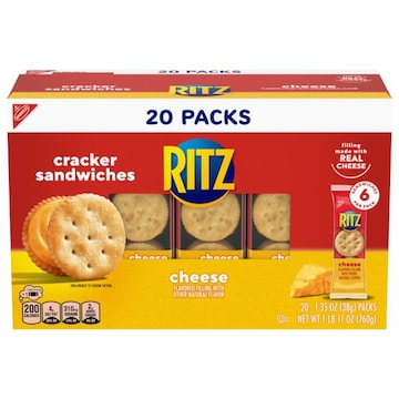 Ritz Cheese Cracker Sandwiches