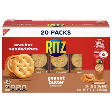 Ritz Peanut Butter Cracker Sandwiches
