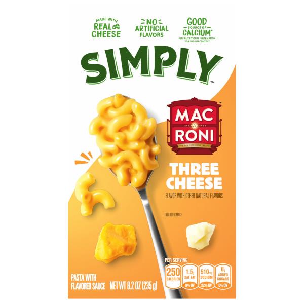 Mac-A-Roni Simply Three Cheese Pasta with Flavored Sauce | Publix
