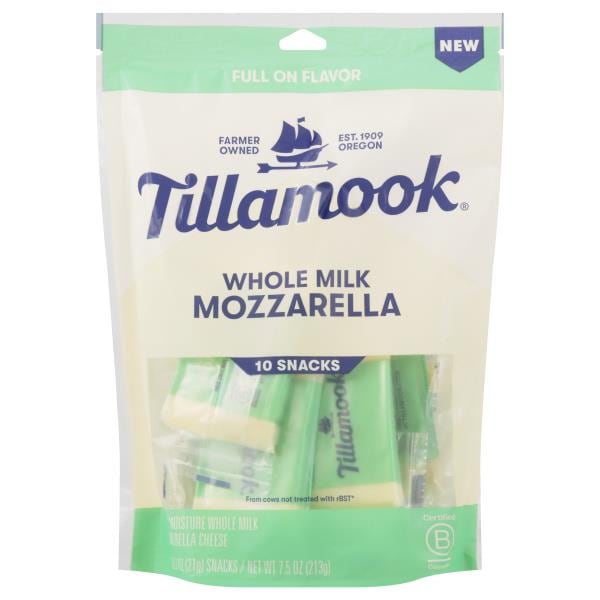 Tillamook Cheese, Mozzarella, Whole Milk | Publix Super Markets