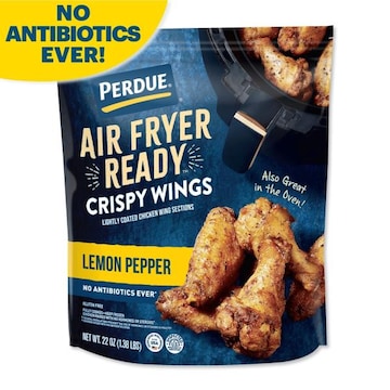 PERDUE® PERDUE® AIR FRYER READY™ Lemon-Pepper Crispy Chicken Wings