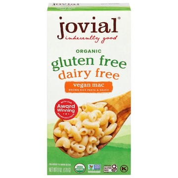Jovial Organic Gluten Free Dairy Free Vegan Mac