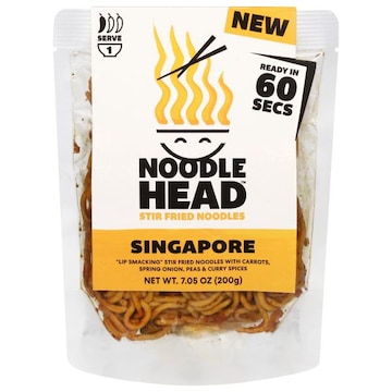 Noodle Head Noodles, Stir Fried, Singapore