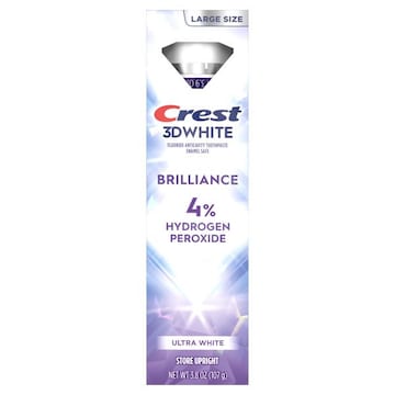Crest 3D White Professional Brilliance Pro Ultra White Teeth Whitening Toothpaste, 3.8 oz