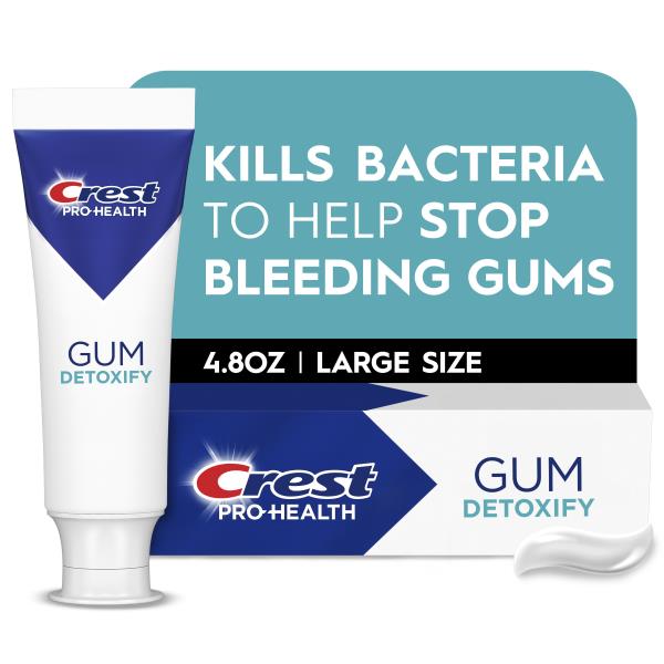 Crest Gum Detoxify Pro-Health Toothpaste 4.8 oz- Gum and Enamel