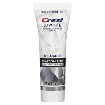 Crest 3DWHITE Brilliance Charcoal Teeth Whitening Toothpaste, 4.6 oz