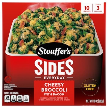 Stouffer's Cheesy Broccoli, with Bacon