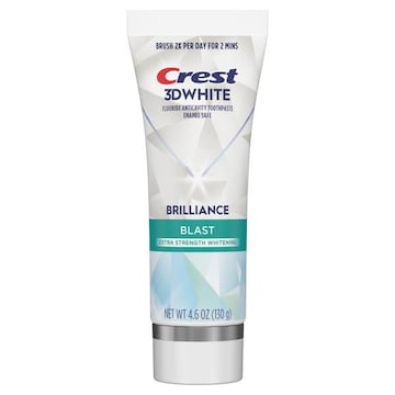 Crest 3DWHITE Brilliance Blast Teeth Whitening Toothpaste, 4.6 oz