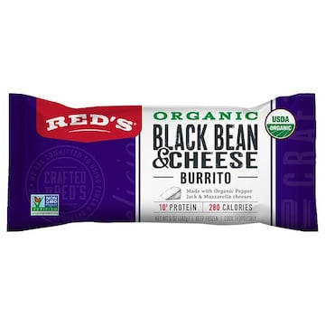 Red's Organic Black Bean & Cheese Burrito