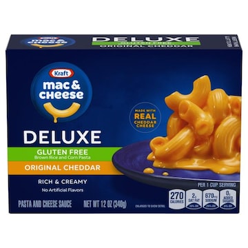 Kraft Deluxe Gluten Free Original Cheddar Mac & Cheese