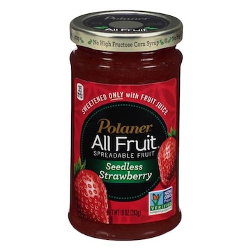 Polaner All Fruit Seedless Strawberry Spreadable Fruit, Gluten-Free