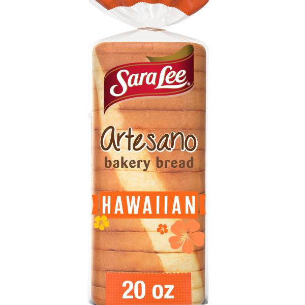 Sara Lee Artesano Shelf Stable Hawaiian Sweet Pre Sliced Bread 20 Oz