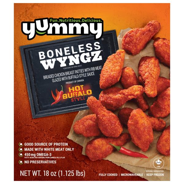 Yummy Wyngz, Boneless, Hot Buffalo | Publix Super Markets