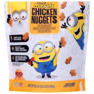 John Soules Foods Illumination Presents: Minions Chicken Nuggets, 24 oz, Frozen