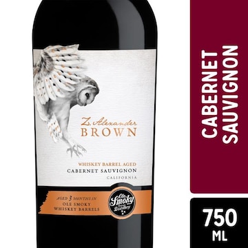 Z Alexander Brown Cabernet Sauvignon, California, Whiskey Barrel Aged