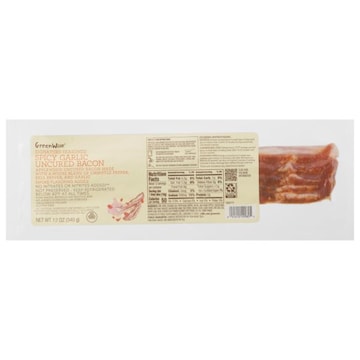 GreenWise Signature Seasoned Stack Pack Spicy Garlic Uncured Bacon
