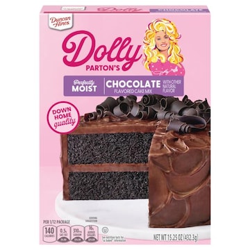 Dolly Parton's Perfectly Moist Chocolate Flavored Cake Mix