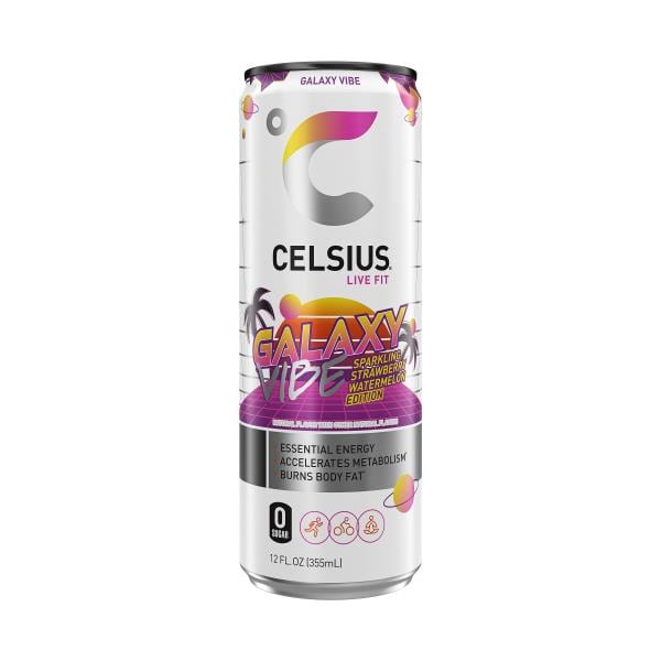 Celsius Live Fit Energy Drink, Galaxy Vibe Publix Super Markets