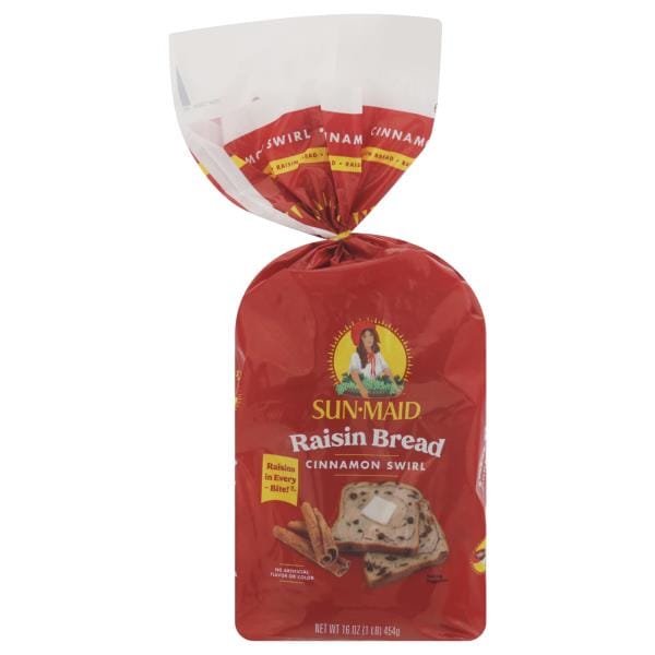 SunMaid® Raisin Bread, Cinnamon Swirl Publix Super Markets
