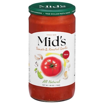 Mid's Pasta Sauce, Tomato & Roasted Garlic