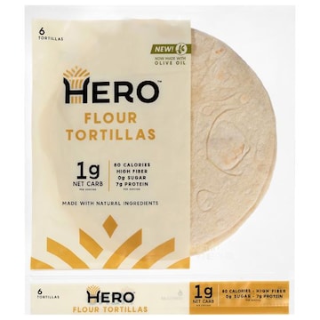 Hero Flour Tortillas