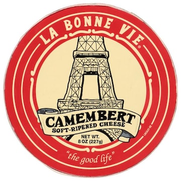 La Bonne Vie Soft-Ripened Double Creme Camembert Cheese